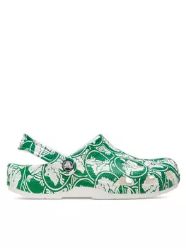 Мюли Crocs, зеленый