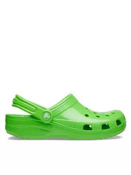 Мюли Crocs, зеленый