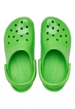 Мюли Crocs, зеленый