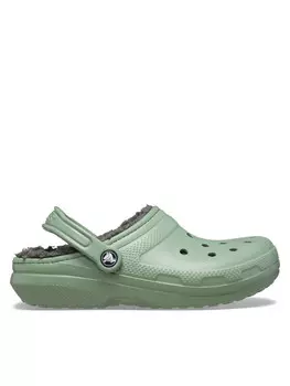 Мюли Crocs, зеленый
