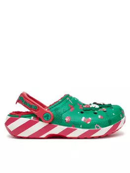 Мюли Crocs, зеленый