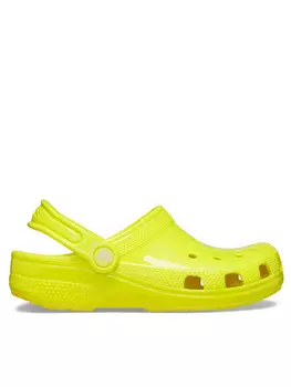 Мюли Crocs, желтый