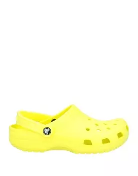 Мюли Crocs, желтый