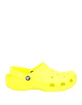 Мюли Crocs, желтый