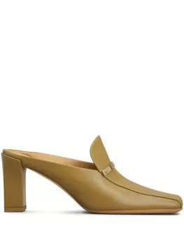 Мюли Cuoio Tod's, зеленый