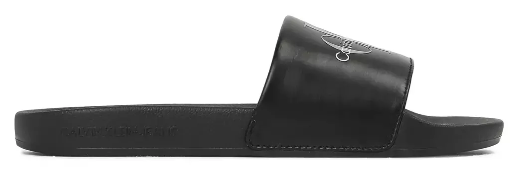 Мюли для купания Calvin Klein Jeans "SLIDE NY PEARL", горки для бассейна, летняя обувь, тапочки для пляжа и плавания, черный