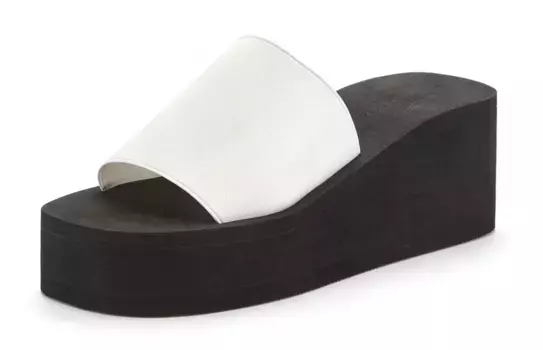 Мюли для купания Venice Beach, мюли, мюли, сандалии, открытая обувь VEGAN, белый