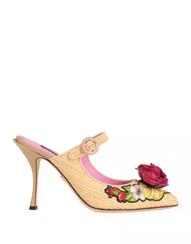 Мюли Dolce&Gabbana, бежевый
