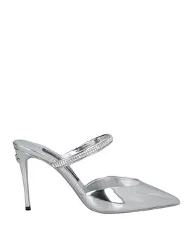 Мюли Dolce&Gabbana, серебро