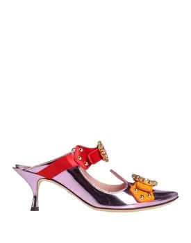 Мюли Dolce&Gabbana, светло-фиолетовый
