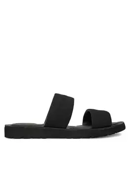 Мюли Double Strap Cv Logo HM0HM01801 Calvin Klein, черный