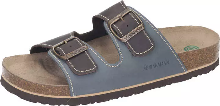 Мюли Dr. BRINKMANN Komfort, цвет jeans/mokka