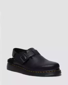 Мюли Dr. Martens Jorge II Ambassador на пятке на подкладке из искусственного меха, цвет Black — Ambassador