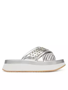 Мюли Dreamy Sandal 05BA5091 EX187 Liu Jo, серебряный