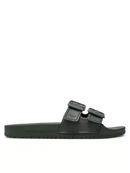Мюли Emporio Armani, хаки