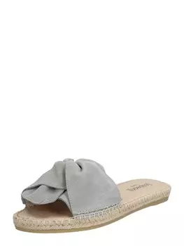 Мюли espadrij loriginale Plage Boucle Velour, серый