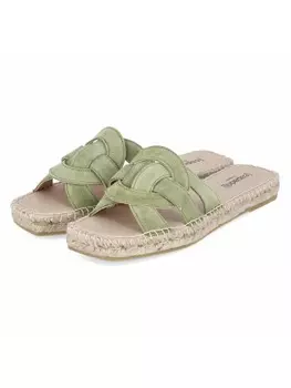 Мюли Espadrij, зеленый