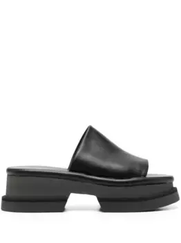 Мюли Faith на платформе Clergerie, черный