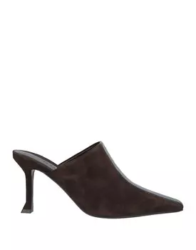 Мюли Ferragamo, темно-коричневый