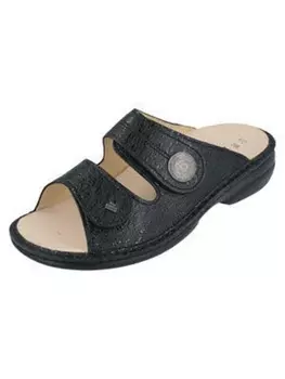 Мюли Finn Comfort Damen Pantoletten SANSIBAR, черный