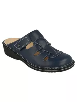 Мюли Finn Comfort Pantolette Java Nappa Leder, цвет ozean