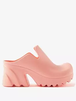 Мюли flash из резиновой крошки Bottega Veneta, розовый