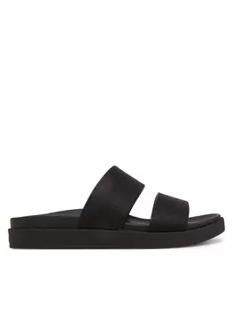 Мюли Flat Slide Jacq HW0HW02487 Calvin Klein, черный