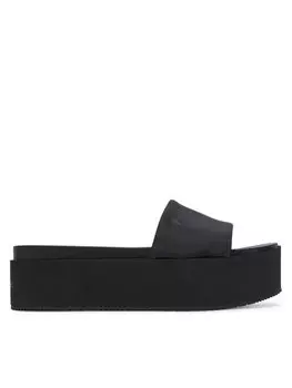 Мюли Flatform Sandal Slide In Nylon YW0YW01791 Calvin Klein Jeans, черный