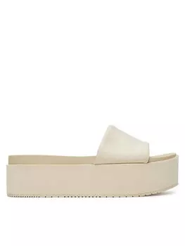 Мюли Flatform Sandal Slide In Nylon YW0YW01791 Calvin Klein Jeans, экрю