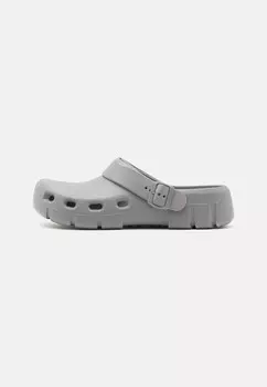 Мюли FLOW STONE COIN UNISEX Birkenstock, серый металлик