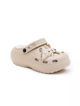 Мюли Foreverfolie, бежевый