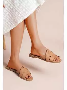 Мюли Foreverfolie, светло-коричневый