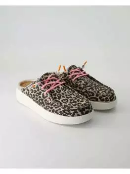 Мюли Fusion, коричневый