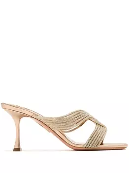 Мюли Gatsby 75 Aquazzura, бежевый