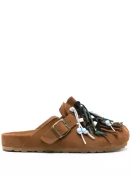 Мюли Gea с кисточками Scarosso, коричневый