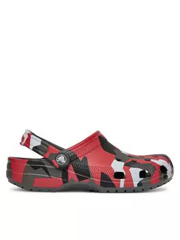 Мюли Geo Camo Clog 211009 Crocs, мультиколор