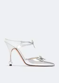 Мюли Giambattista Valli Diamond Ribbons, серебряный