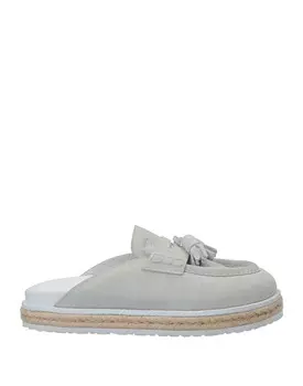 Мюли Giorgio Armani, светло-серый