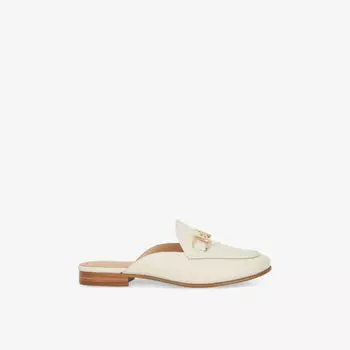 Мюли Glairing Dune глянцевые кожаные, экрю