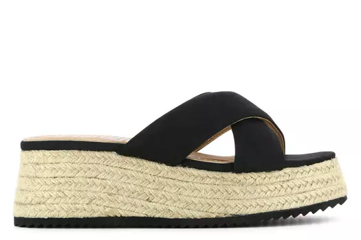 Мюли Gona на танкетке Yuu Jou, черный