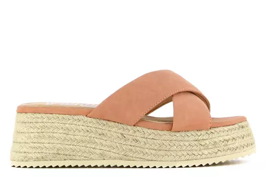 Мюли Gona на танкетке Yuu Jou, розовый