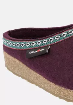 Мюли GRIZZLY FRANZL Haflinger, фиолетовый