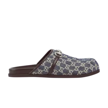 Мюли Gucci Rhein Mule 'GG Denim - Beige Blue', синий