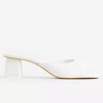 Мюли H&amp;M Heeled, белый