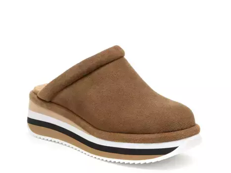 Мюли Harvey Platform Mule Kelsi Dagger Brooklyn, серо-коричневый