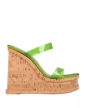 Мюли Haus Of Honey, зеленый