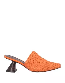 Мюли Hazy, оранжевый