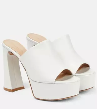 Мюли Holly на платформе Gianvito Rossi, белый