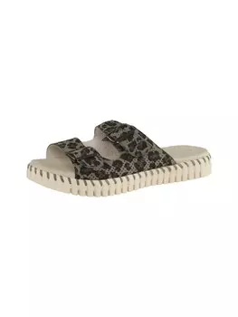 Мюли Ilse Jacobsen TULIP1176LE, оливковое