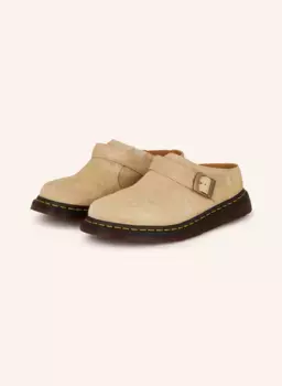 Мюли ишам Dr. Martens, бежевый